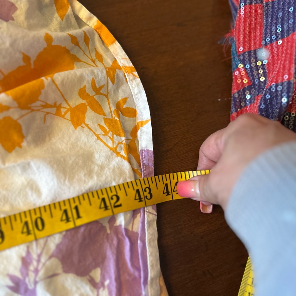 Peter Som size 0 RTR Yellow Red floral Sundress Spaghetti Strap Midi - Picture 14 of 15